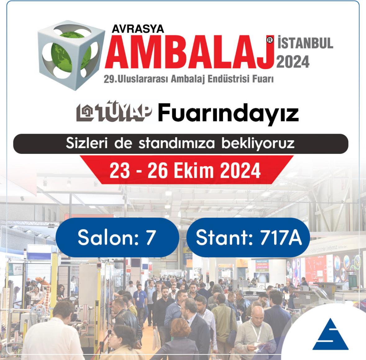 SEM  at  2024 Eurasia  Packaging Fair Tüyap İstanbul