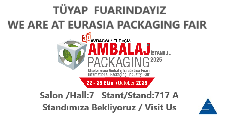 Avrasya Ambalaj Fuarı 2025 Tüyap Fuarındayız