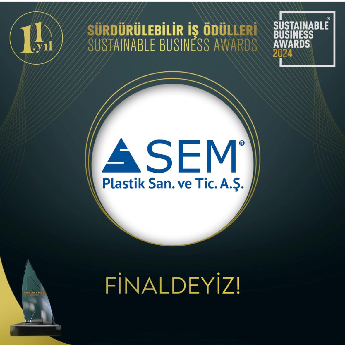 SEM, 2024 Sustainable Business Awards Finalist