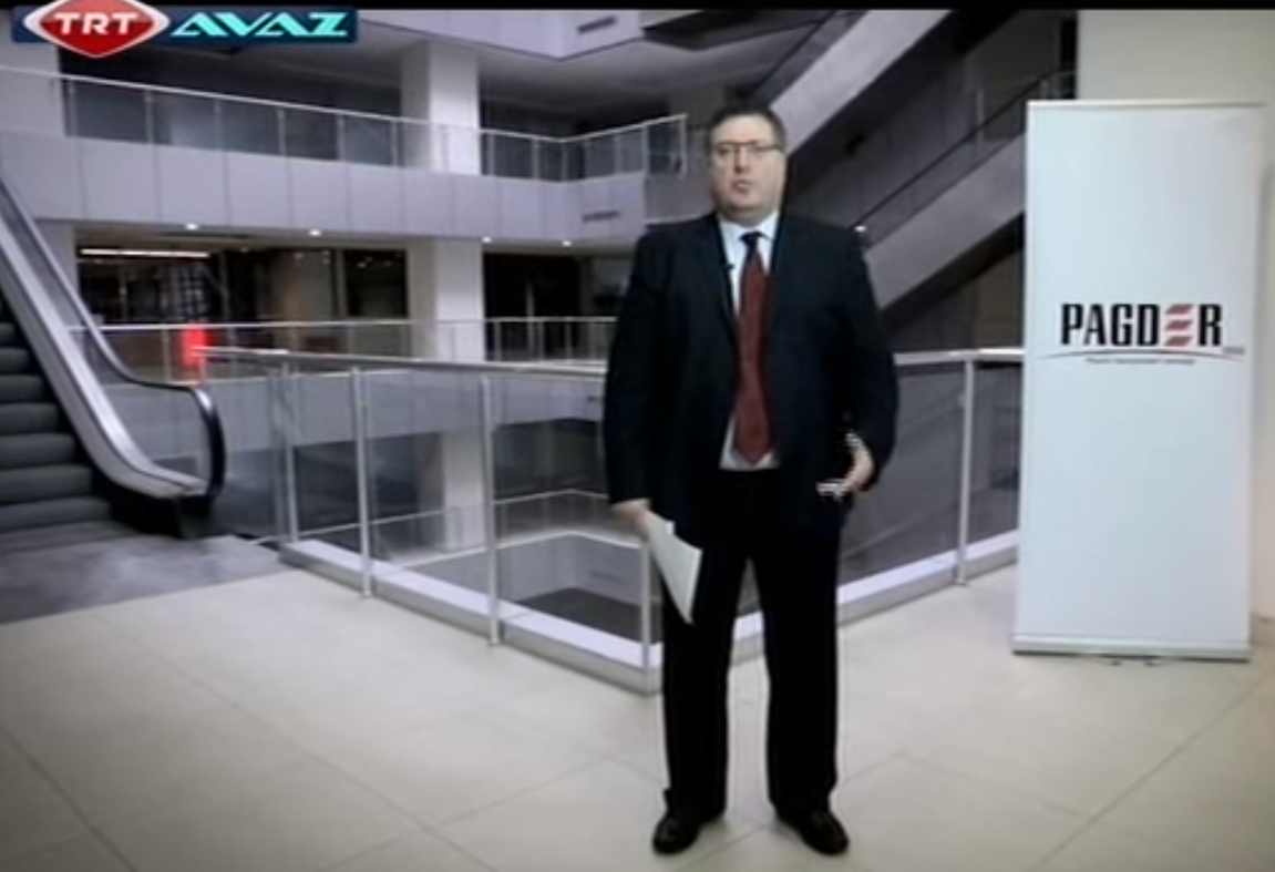 Yavuz Eroğlu's opinions are also mentioned in the program TRT Avaz channel was published.