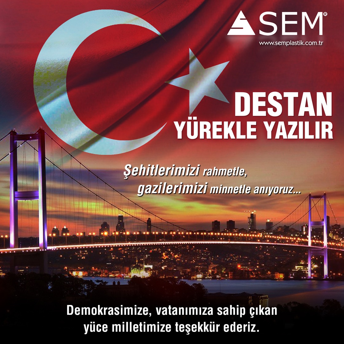 Yk President Yavuz Eroğlu's 15 July coup attempt anniversary message...